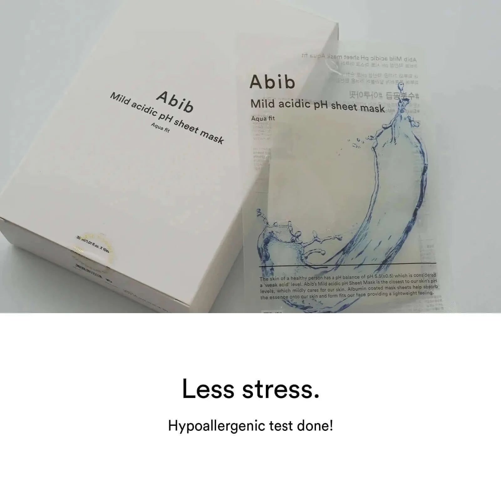 Abib Mild Acidic pH Sheet Mask Aqua Fit Abib