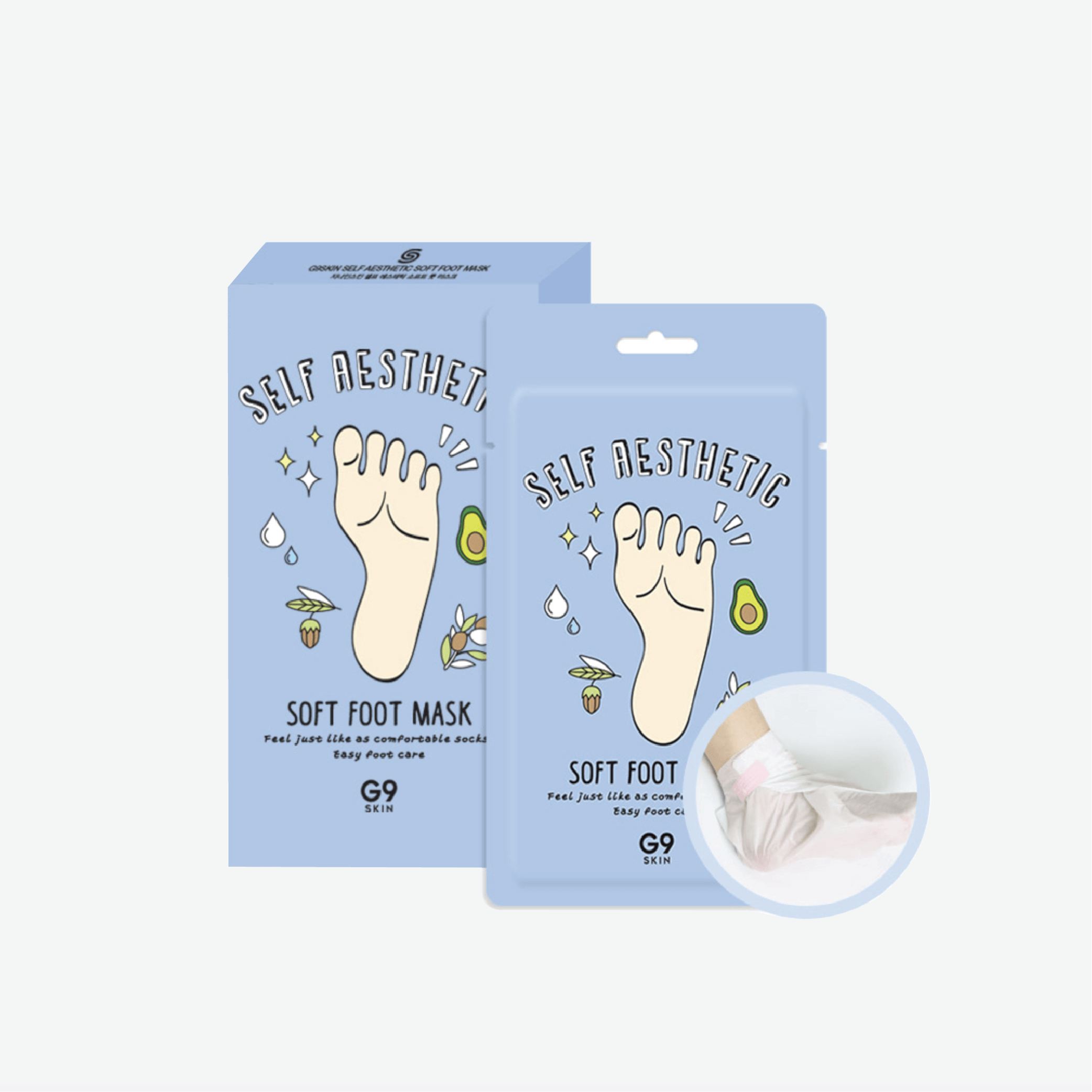 G9 Skin Self Aesthetic Soft Foot Mask G9 Skin