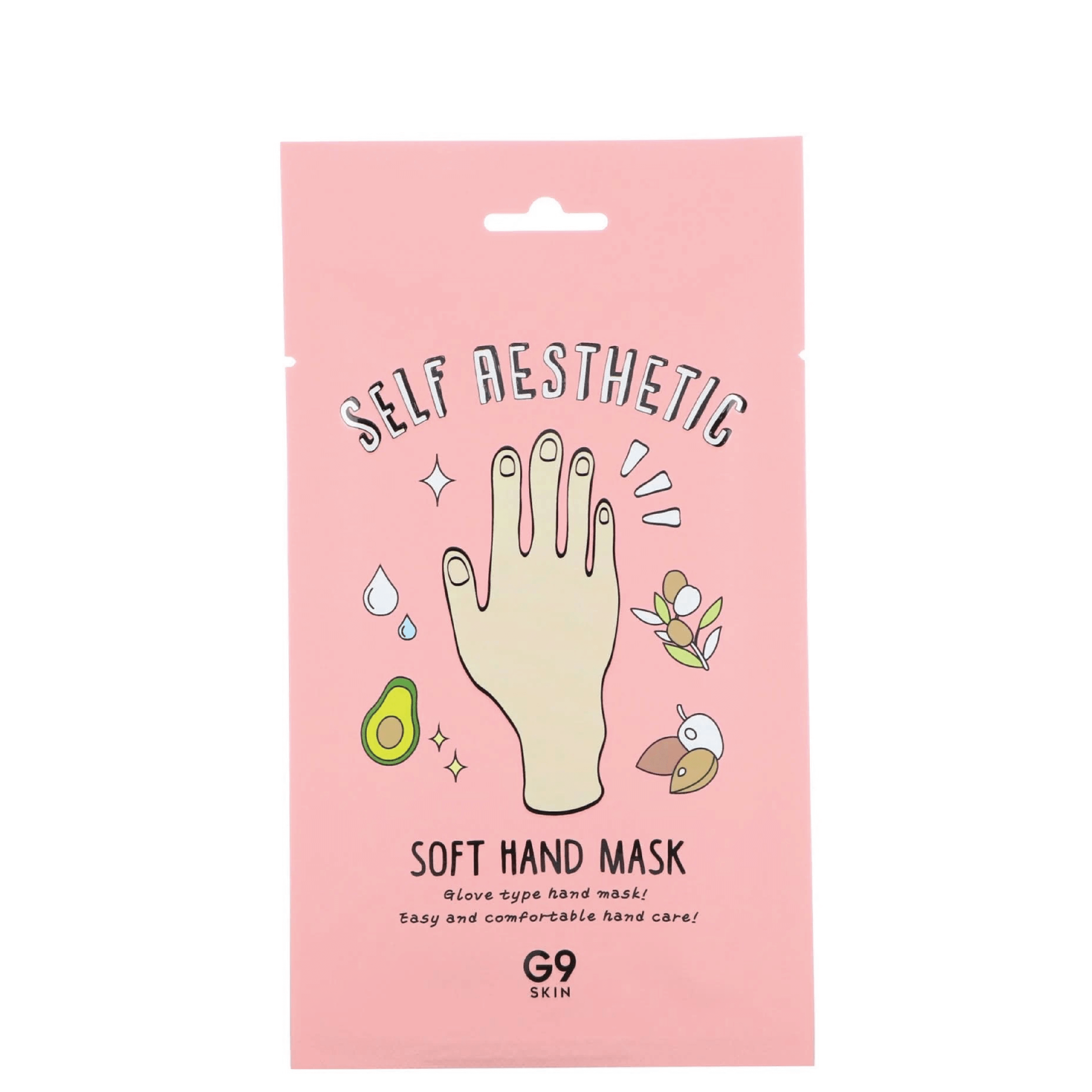 G9 Skin Self Aesthetic Mascarilla de manos suaves 5ea