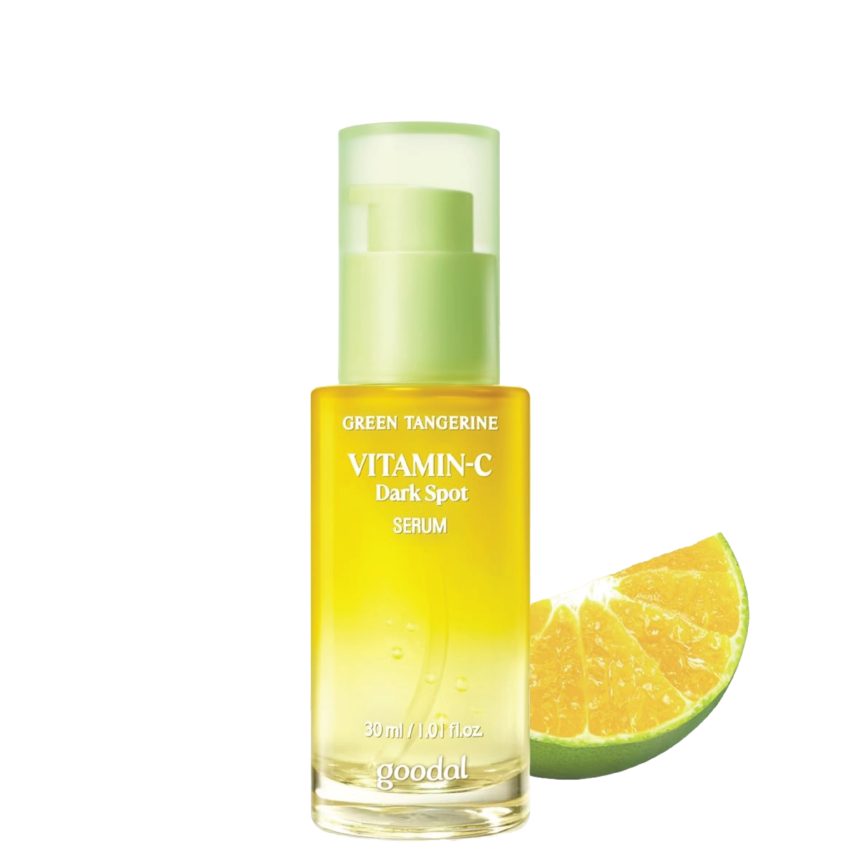 Suero para el cuidado de las manchas oscuras Goodal Green Tangerine Vita C