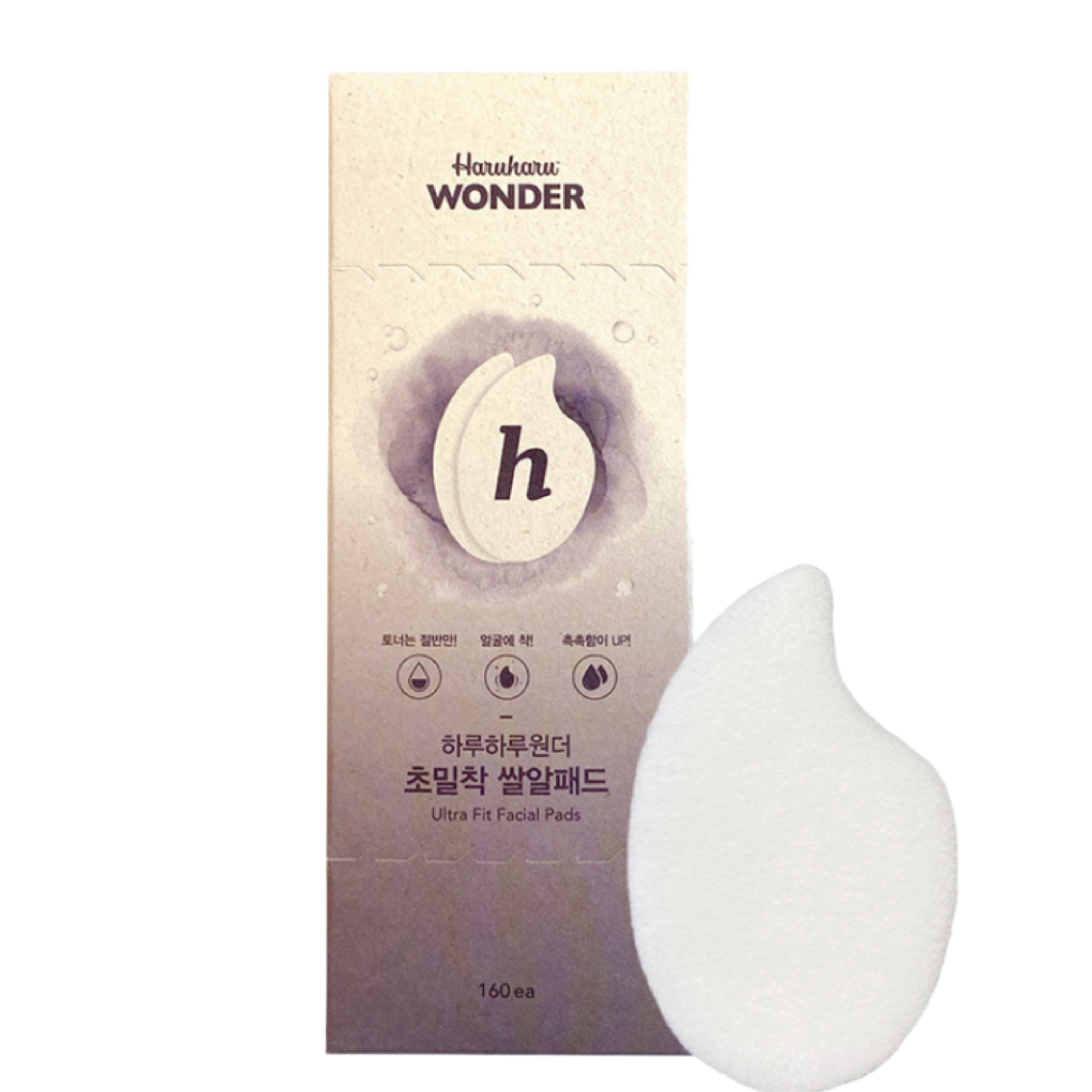 Haruharu Wonder Ultra Fit Facial Pads Haruharu Wonder 160ea