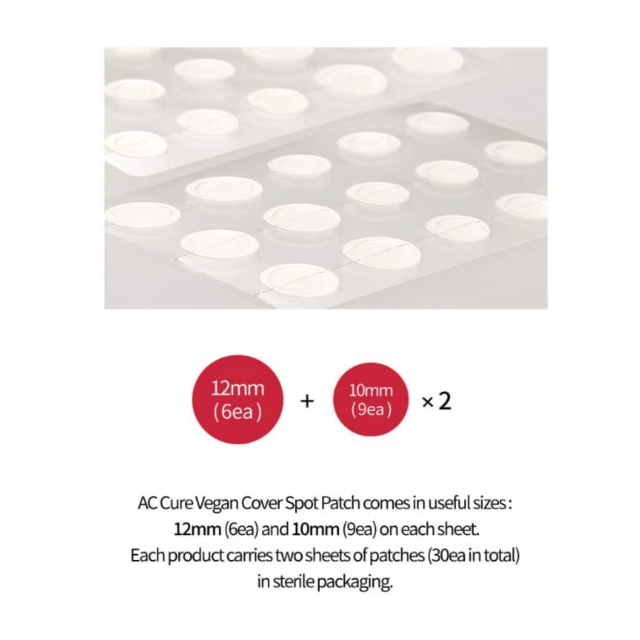 Jumiso AC Cure Cover Patch Blemish Care Jumiso