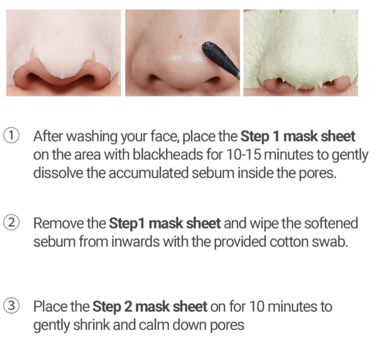 Mary & May Daily Safe Black Head Clear Nose Mask Mary&May