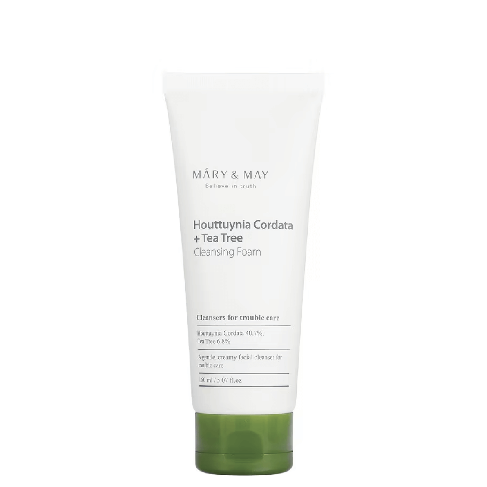 Mary & May Houttuynia Cordata + Tea Tree Cleansing Foam Mary&May