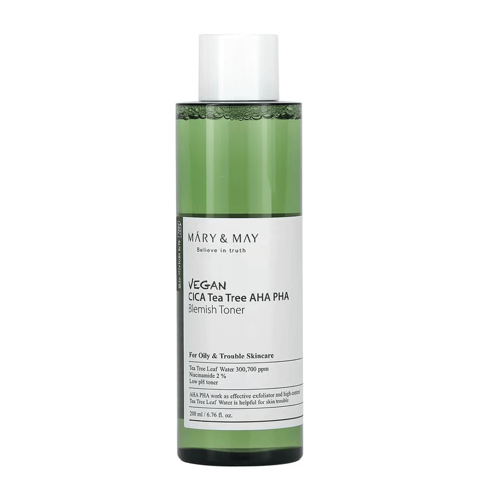 Mary & May Vegan CICA Tea Tree AHA PHA Toner Mary&May