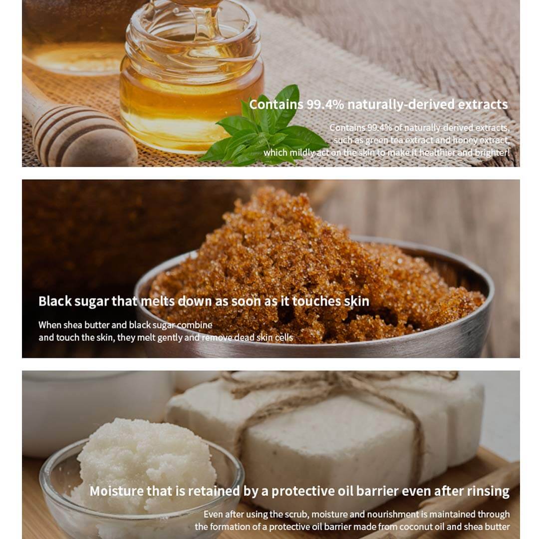 Mizon Honey Black Sugar Scrub Mizon