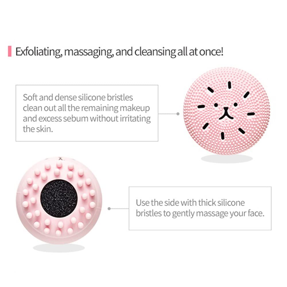 Exfoliating Jellyfish Silicon Brush