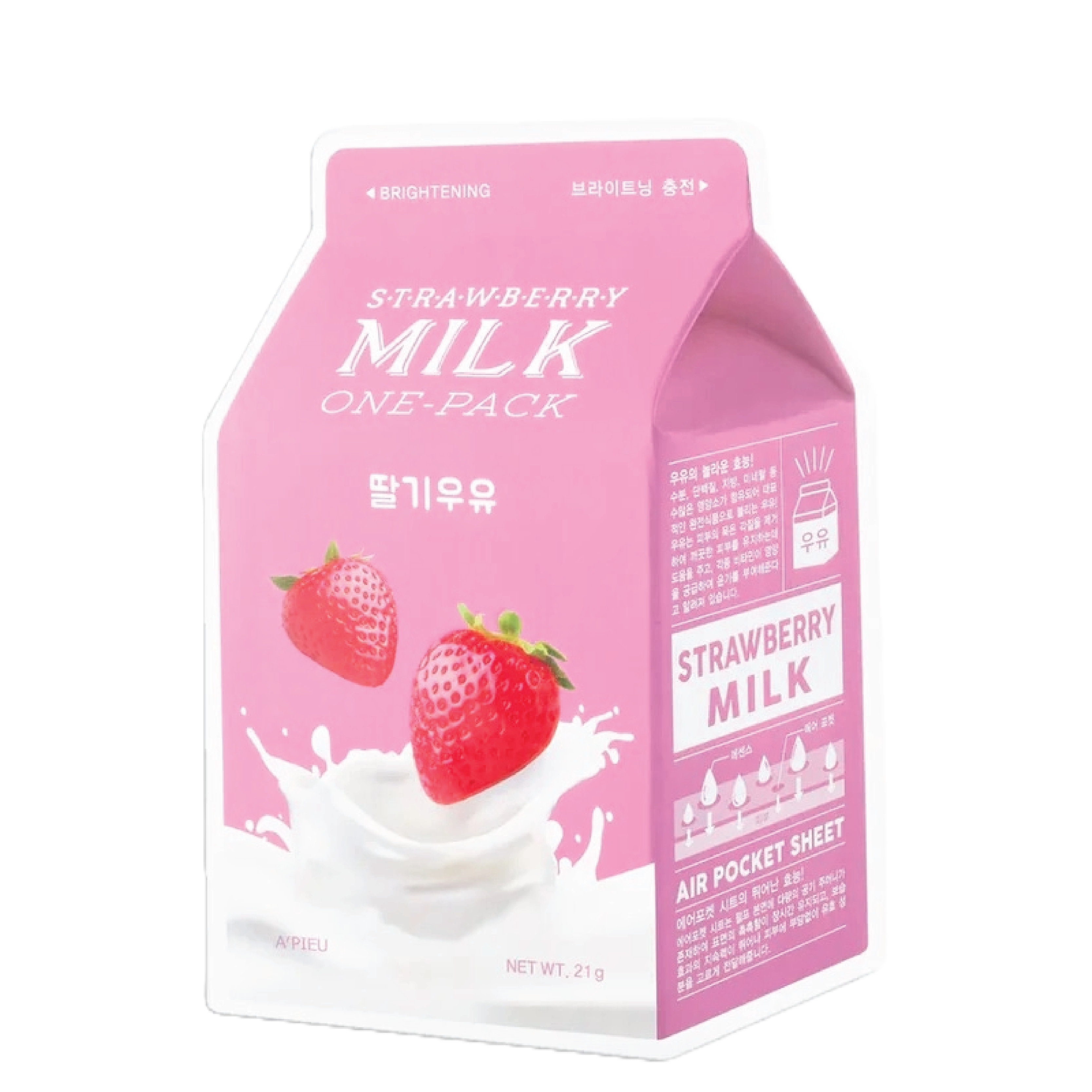 A'pieu Milk One Pack Strawberry Milk