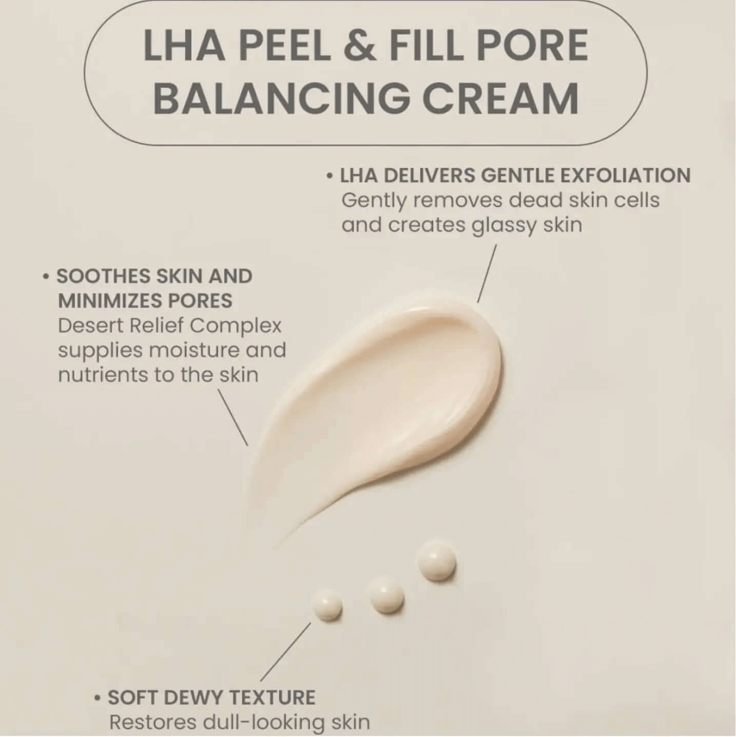 Axis-Y LHA Peel & Fill Pore Balancing Cream Axis-Y