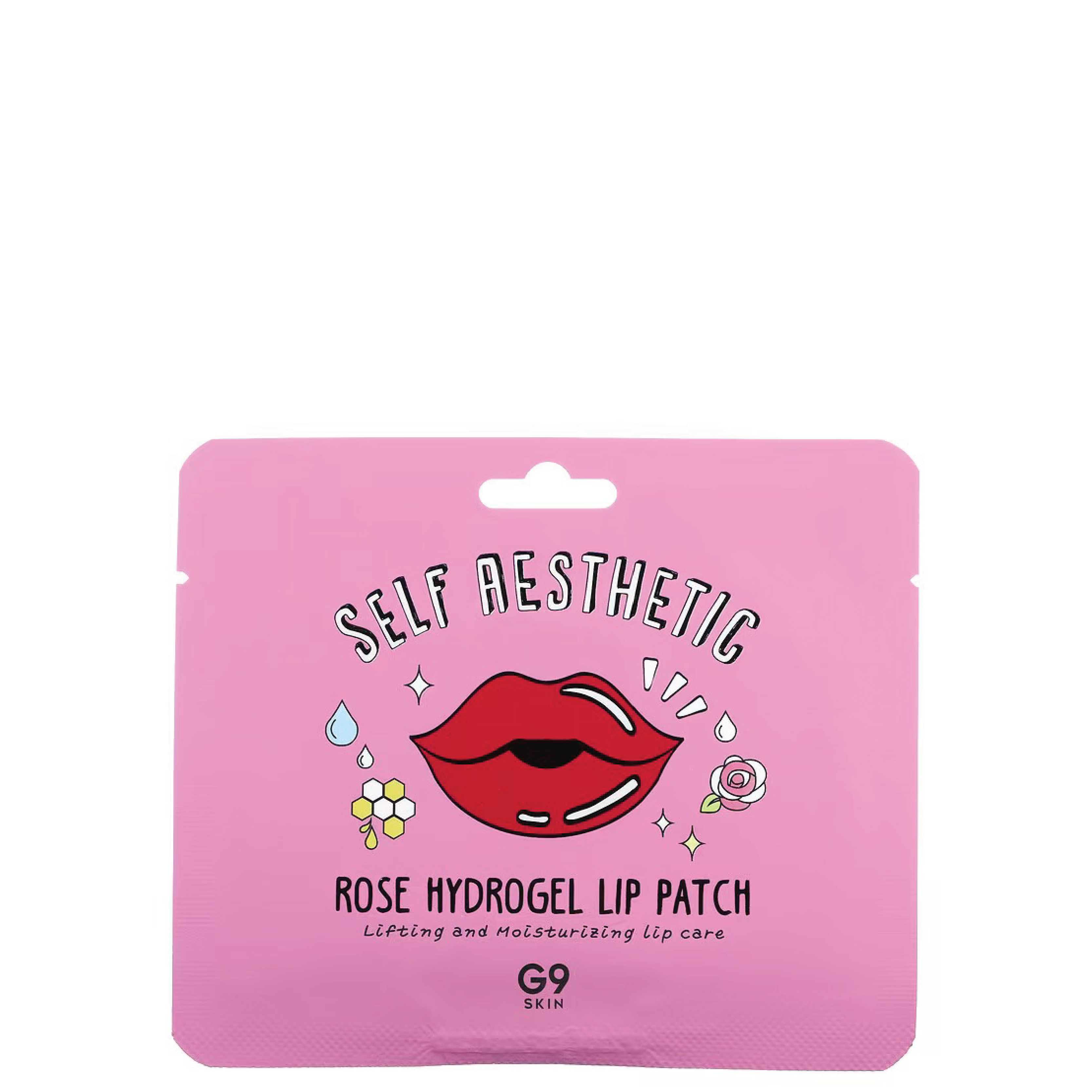 G9 Skin Self Aesthetic Rose Hydrogel Lip Patch 5ea