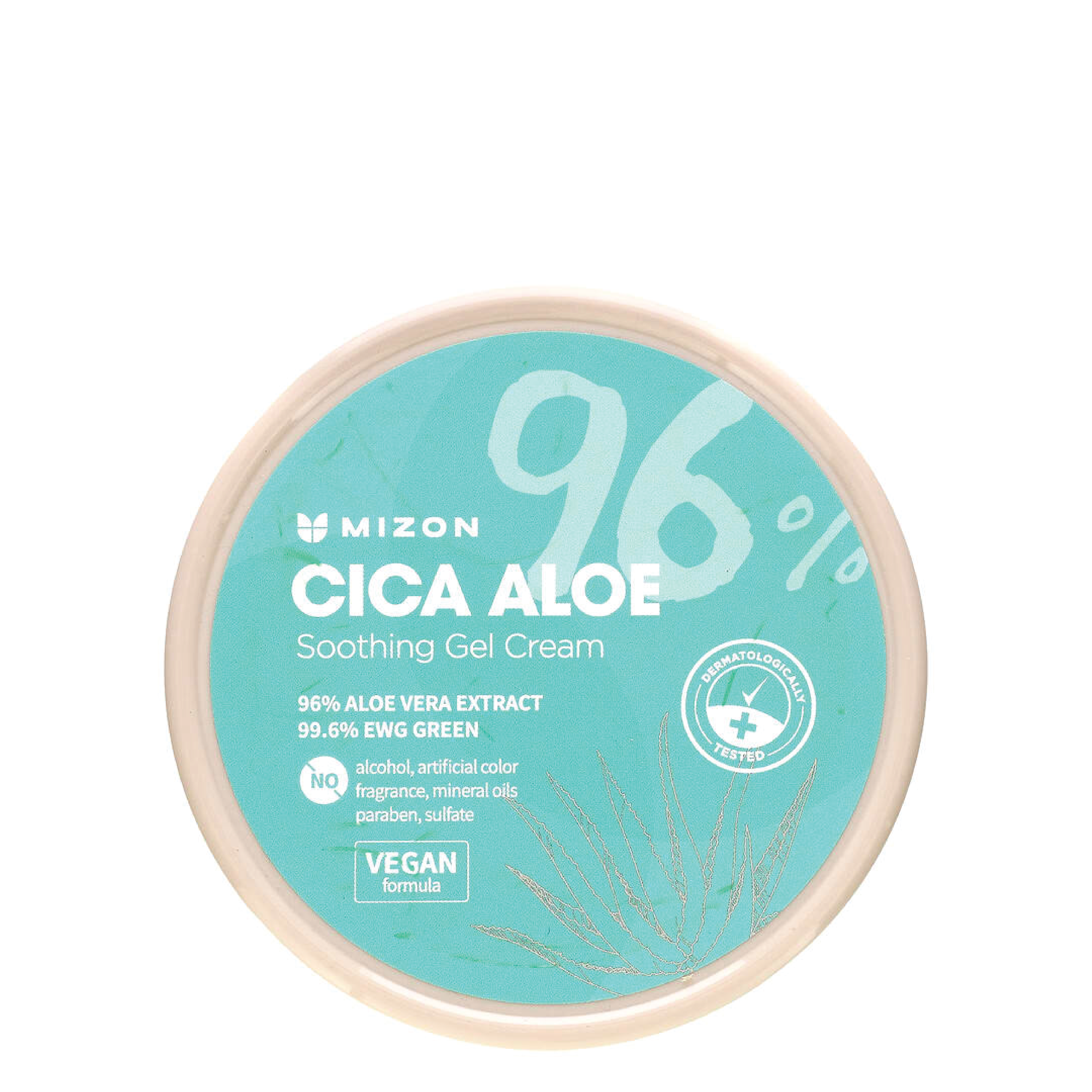 Mizon Cica Aloe 96% Soothing Gel Cream