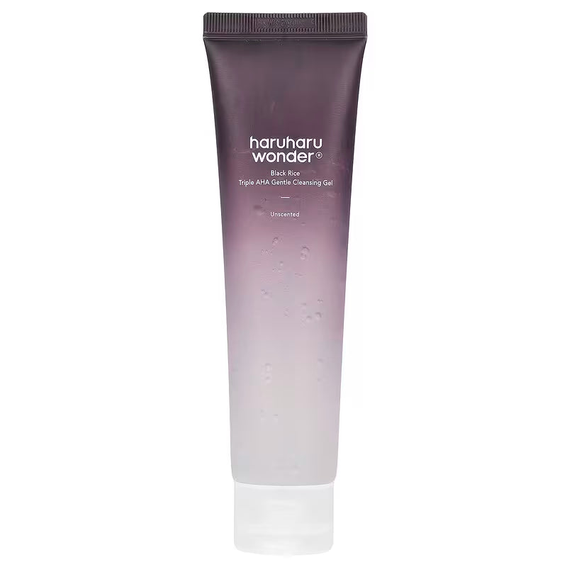 Haruharu Wonder Black Rice Triple AHA Gentle Cleansing Gel